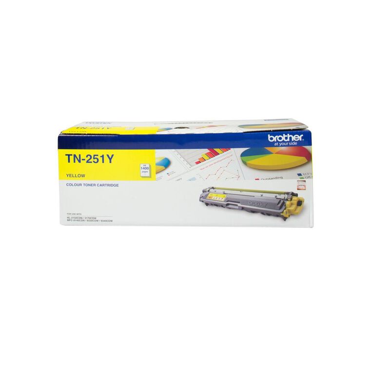 Brother Toner TN251 Yellow 1400 Pages