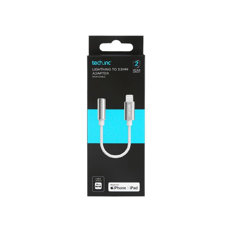 Tech.Inc Lightning To 3.5mm Adapter TIEM104A