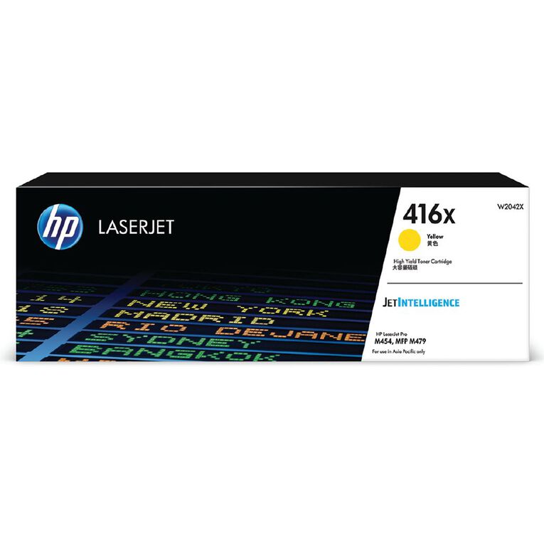 HP Toner 416X Yellow 6000 Pages