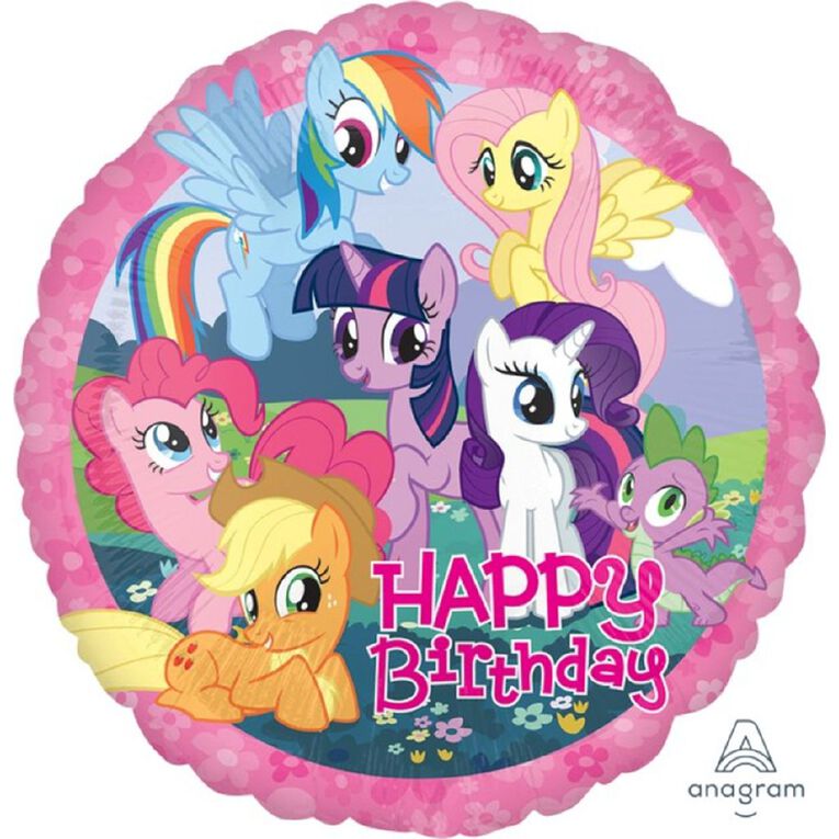 Anagram My Little Pony 45cm Standard Birthday Balloon