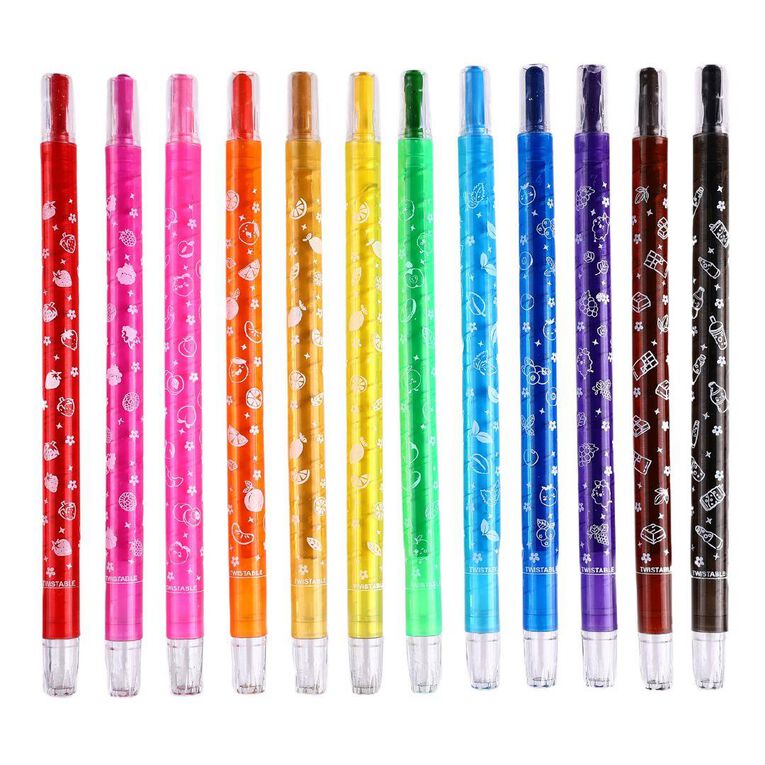 Scented Twistable Crayon 12 Pack