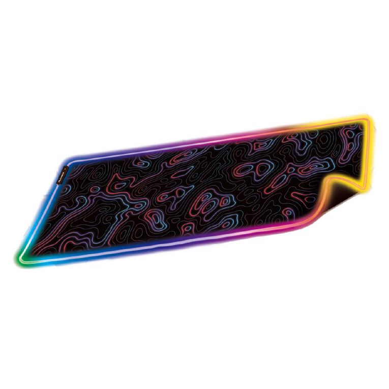 Playmax Topography X2 RGB Mouse Mat Aurora