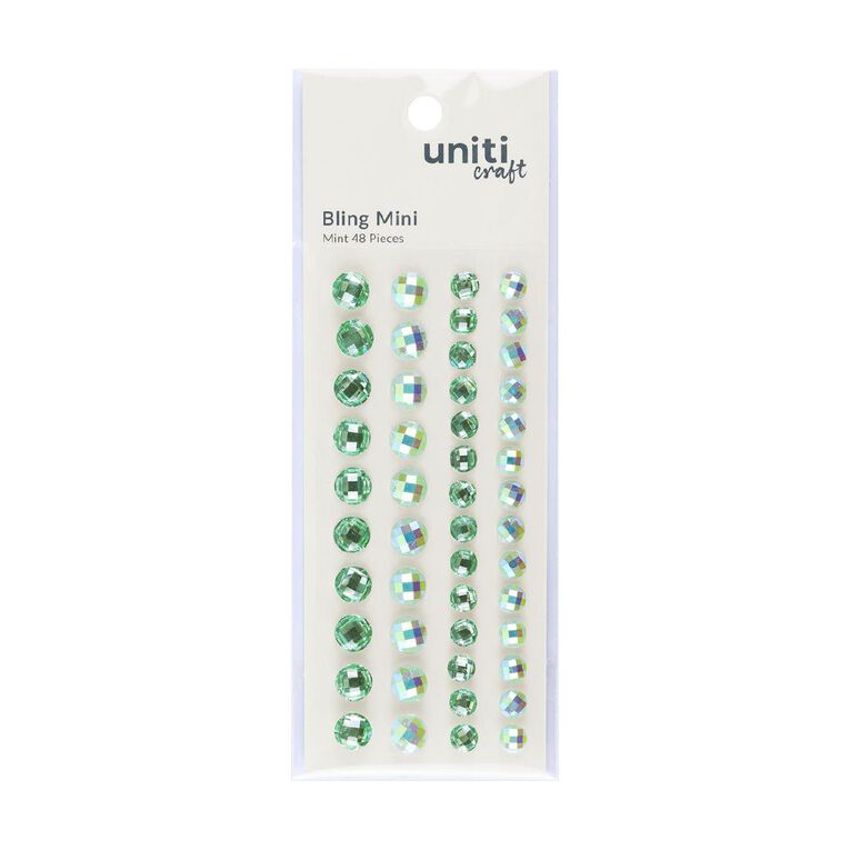 Uniti Bling Mini 48 Pieces Mint