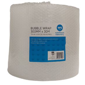 WS Bubble Wrap Roll 300mm x 30m