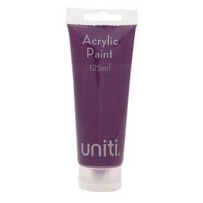 Uniti Acrylic Paint Tube Purple 125ml