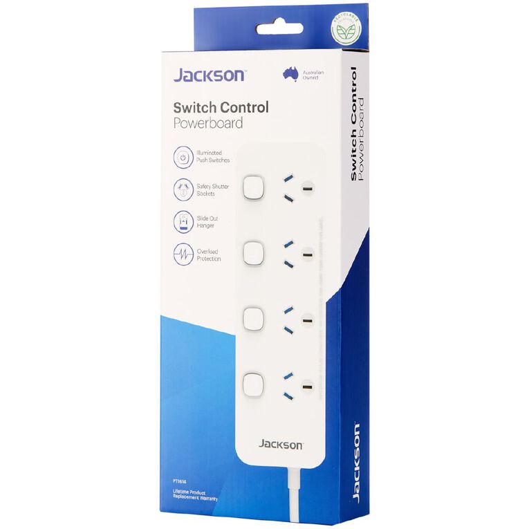 Jackson Switch Control Powerboard White