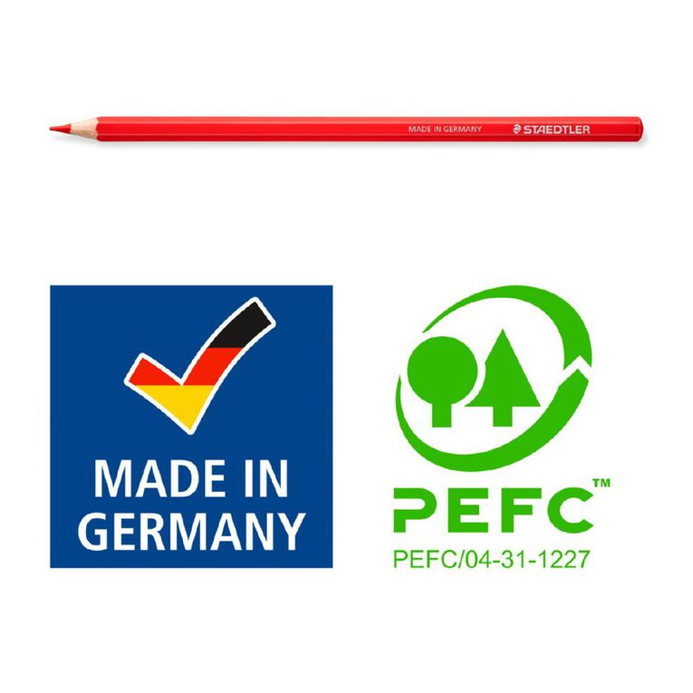 Staedtler Design Journey Coloured Pencil Tin 24 Pack Assorted