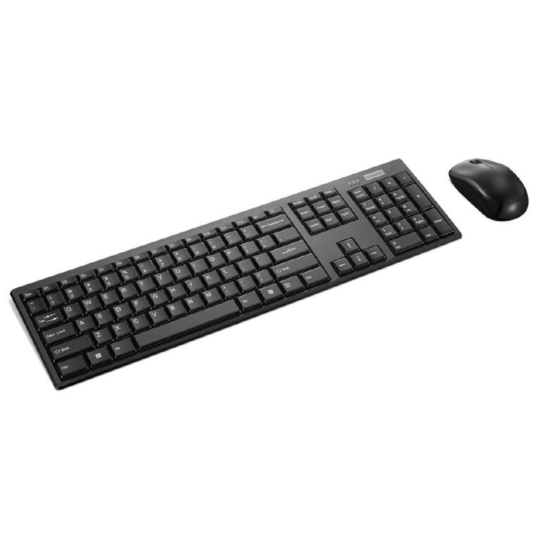 Lenovo 100 Wireless Combo Keyboard And Mouse Black