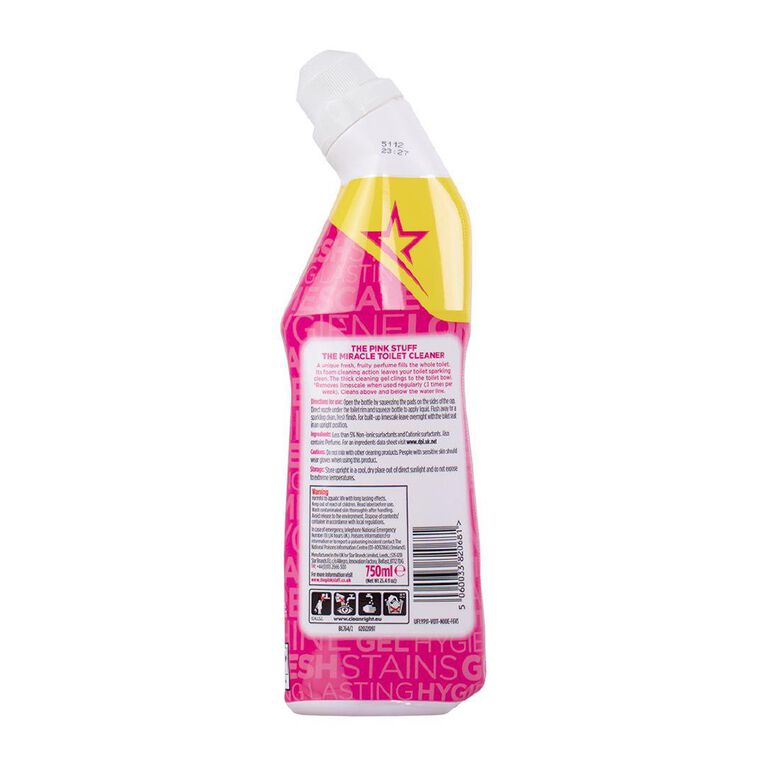 Stardops Pink Stuff The Miracle Toilet Cleaner Gel 750ml