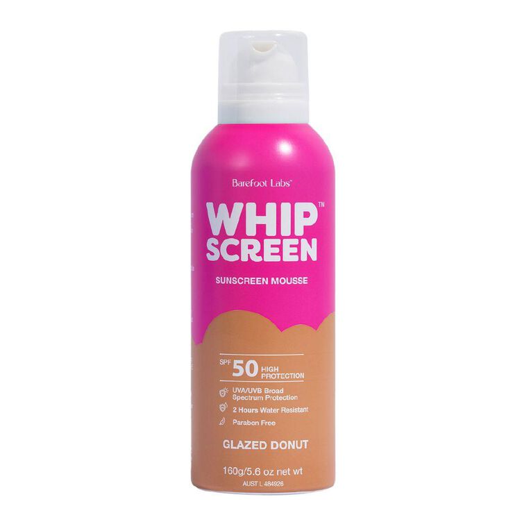 WhipScreen Glazed Donut SPF50 Sunscreen Mousse 160g