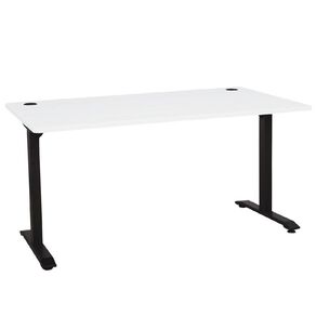 Jasper J Emerge Metal Leg Desk 1500 /Ironstone White