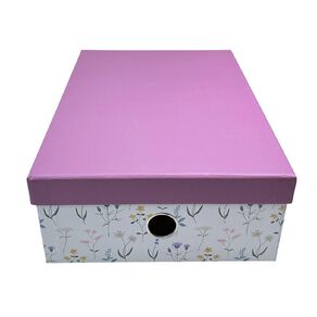 Uniti Stationery Country Calling Floral Storage Box A4