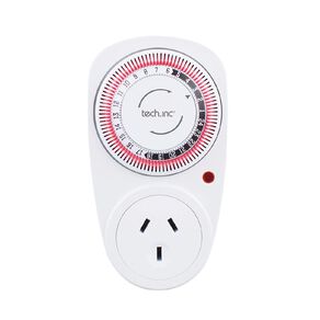 Tech.Inc 24 Hour Mechanical Timer