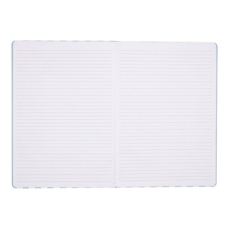 Uniti Stationery Mint Stripe A4 Notebook