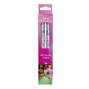 Disney Princess Pencils 5 Pack