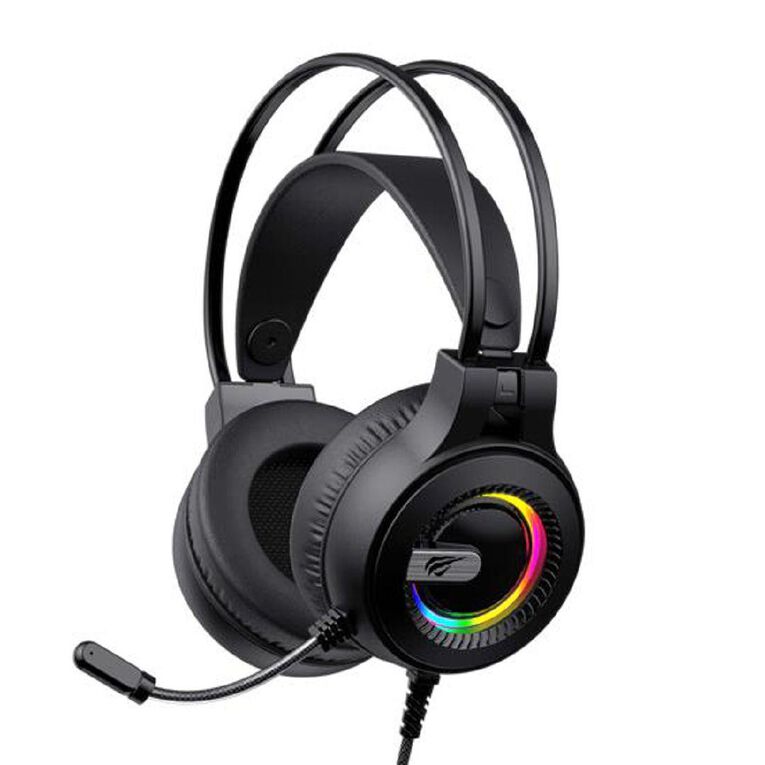 Gamenote 50mm RGB Headset Black DBL Band H2040D Black/Blue