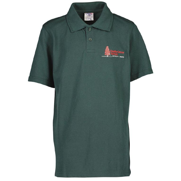 Schooltex Conifer Grove Short Sleeve Polo with Embroidery