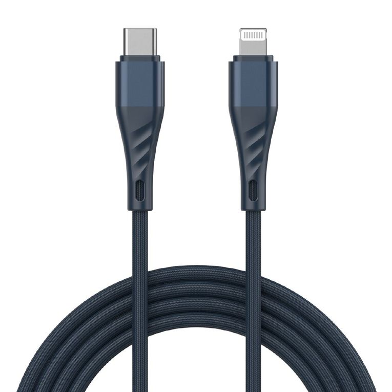Tech.Inc USB C To Lightning Cable 1m Blue