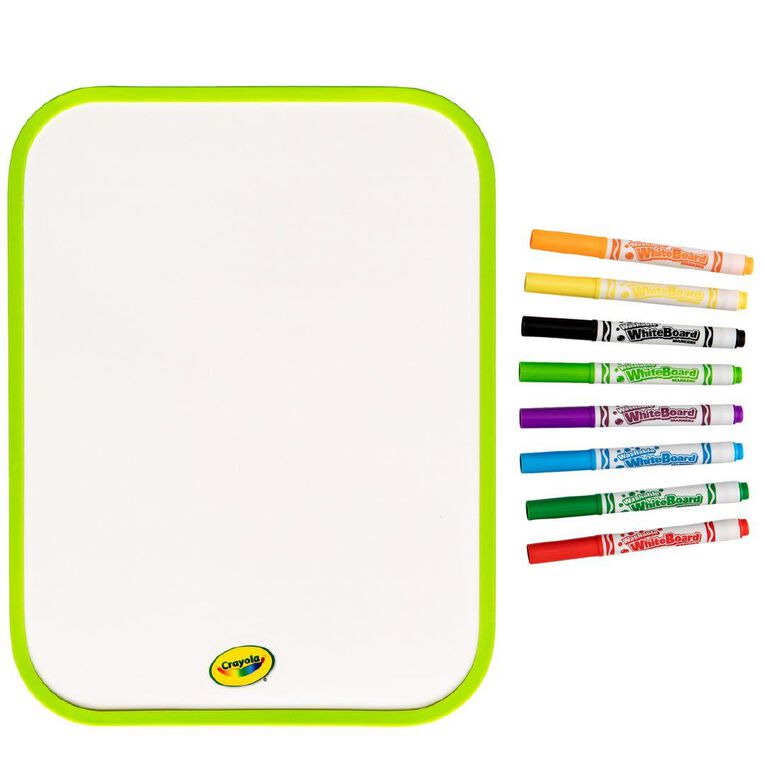 Crayola Dry Erase Board + 8 Washable Markers