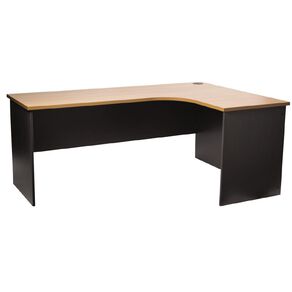 Firstline Workstation 1800 x 1200 RH Beech/Ironstone