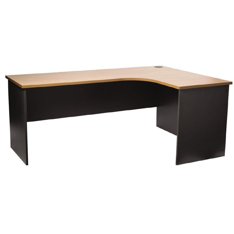 Firstline Workstation 1800 x 1200 RH Beech/Ironstone