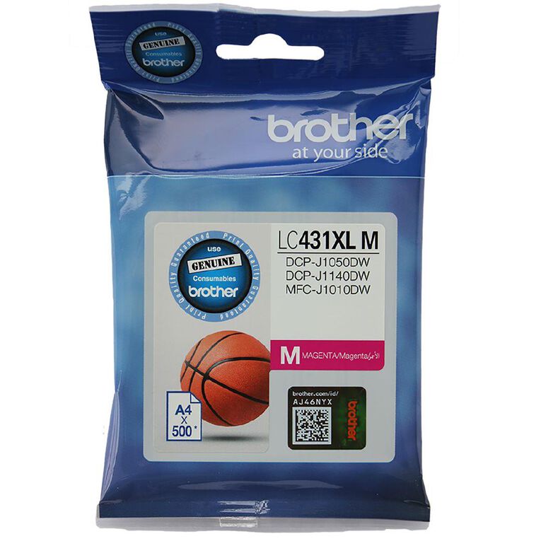 Brother LC431XLM Ink Magenta 500 Pages
