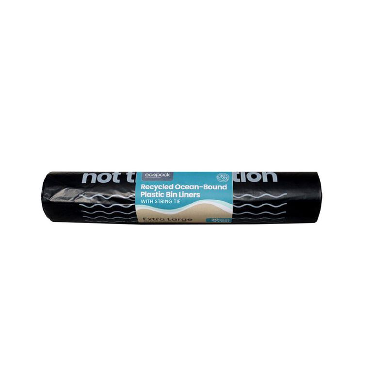 Ecopack Ocean-Bound Plastic Recycled Bin Liners 60L