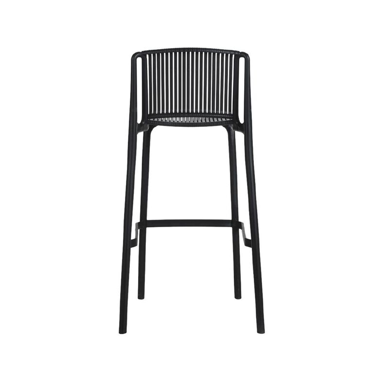 Knight Legrille Barstool Matte Black