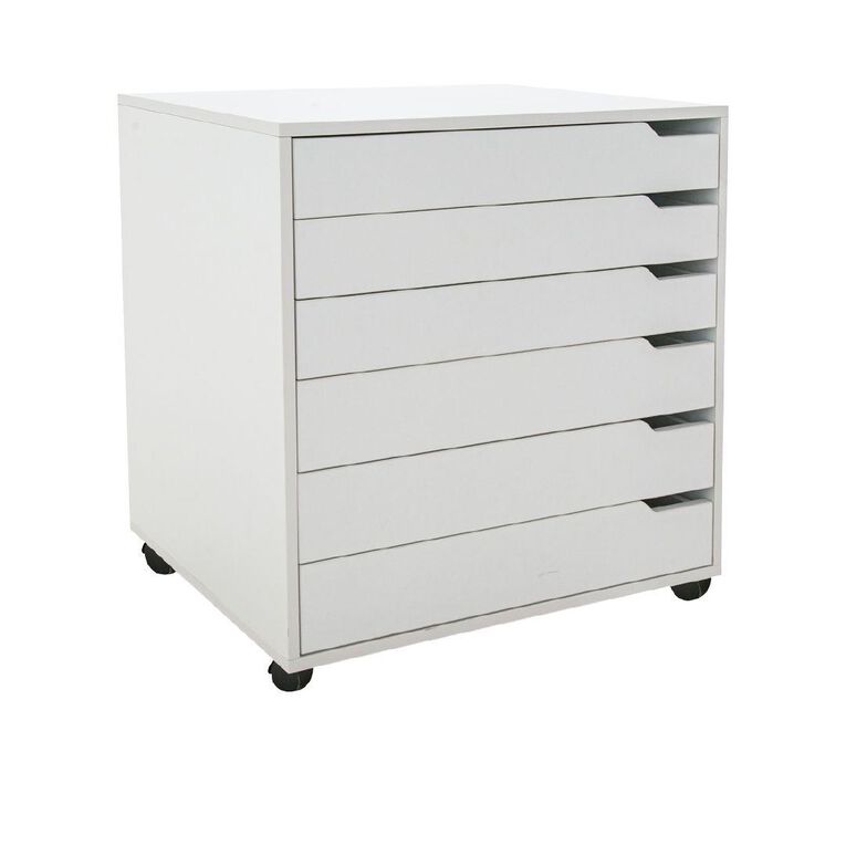 Living & Co Hael Craft Drawers White
