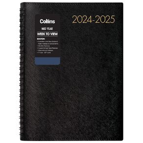 Collins Diary Mid Year Boston A53 Week To View 2026-2027