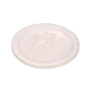 Party Inc Side Plate 18cm White 10 Pack