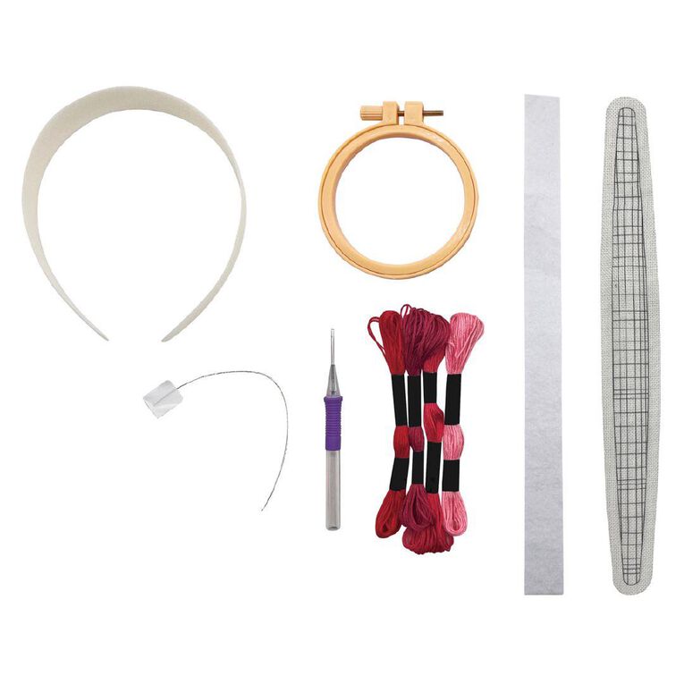 Uniti Craft Adults Needle Punch Headband Checkered