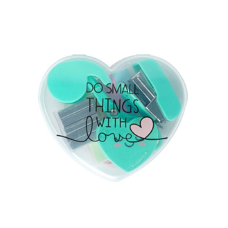 Legami Mini Stationery Set Heart