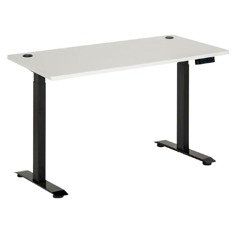 Jasper J Emerge Electric Height Adjustable Desk 1500 White/Ironstone