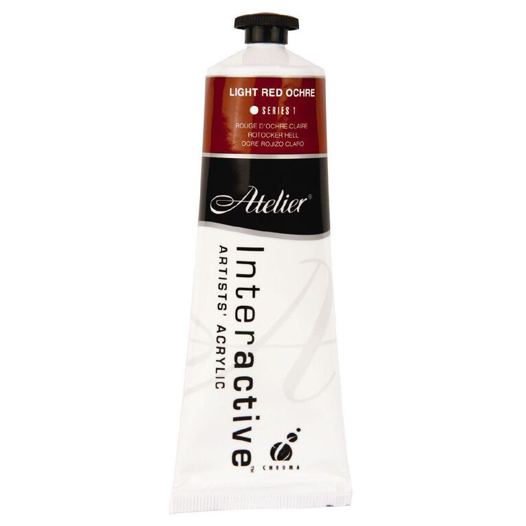 Atelier S1 Acrylic Paint Light Red Ochre 80ml