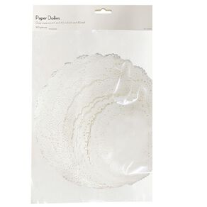 Uniti Doilies 60 Sheet White