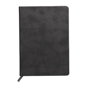 Uniti Stationery A5 Polyurethane Hard Cover Grey Notebook