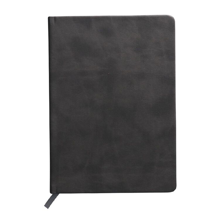 Uniti Stationery A5 Polyurethane Hard Cover Grey Notebook