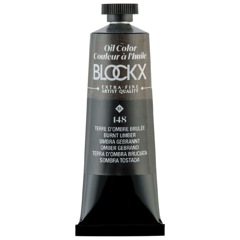 BLOCKX Oil Tube 35ml S1 148 Burnt Umber