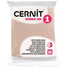 Cernit Polymer Clay No1 56g Rose Beige