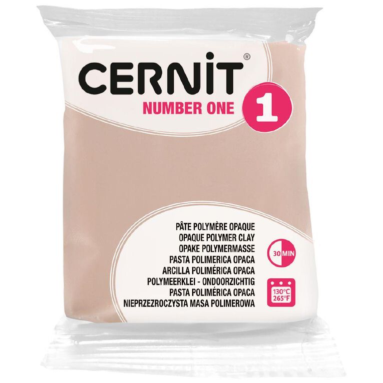 Cernit Polymer Clay No1 56g Rose Beige