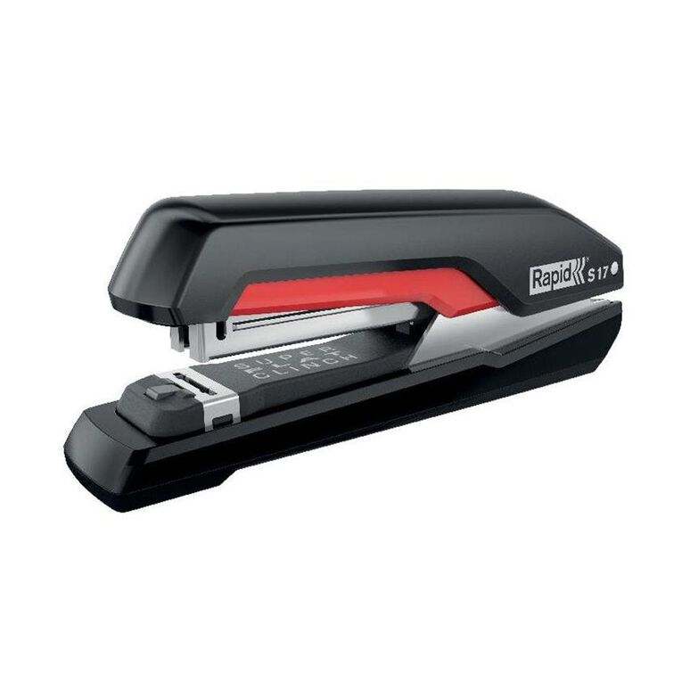 Rapid Stapler S17 Superflat 30 Sheet Full Strip Black/Red