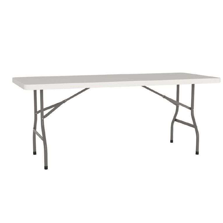 Knights Life Folding Table 1.8m Solid Top