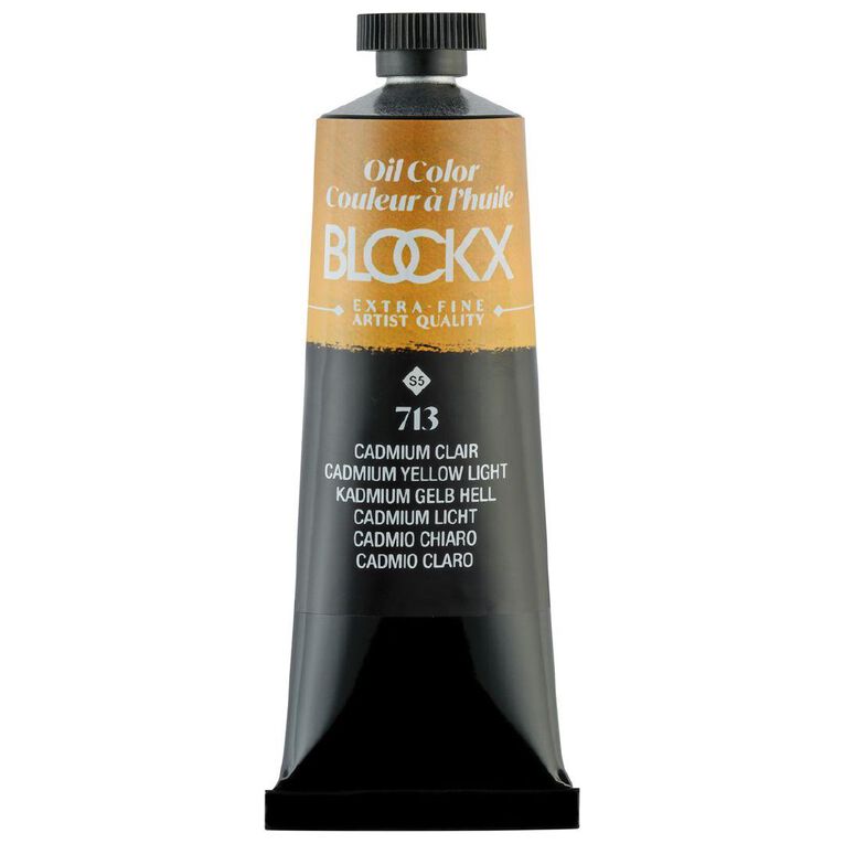 BLOCKX Oil Tube 35ml S5 713 Cadmium Yellow Light