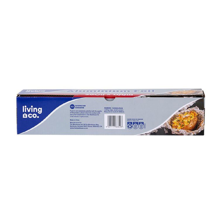 Living & Co Aluminium Foil 100m