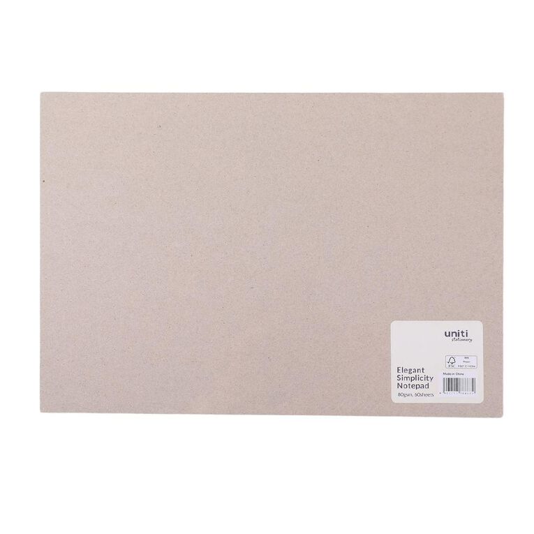 Uniti Stationery Elegant Simplicity Notepad
