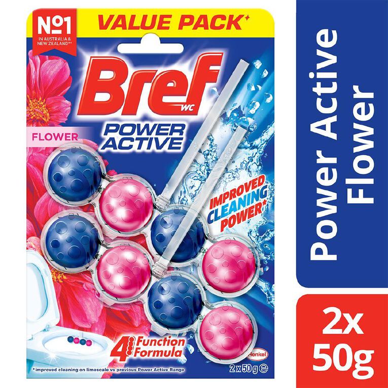 Bref Power Active Flower Blossum Rim Block 2 x 50g