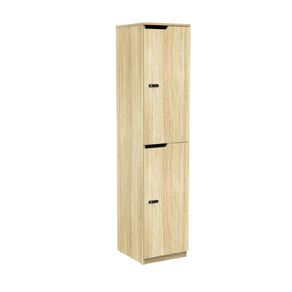 Knights Cubit Locker 400W 2 Door Atlantic Oak