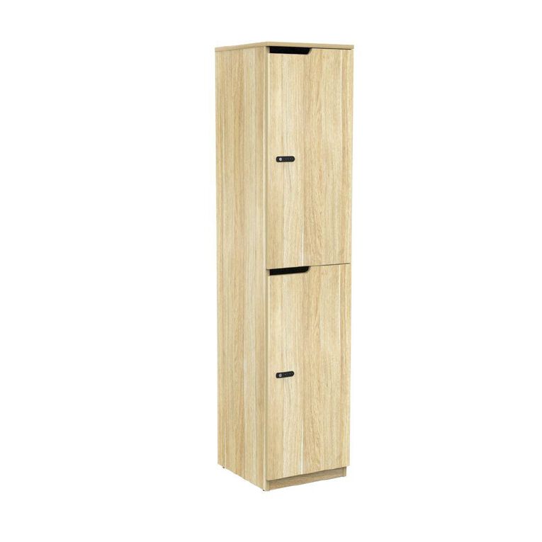 Knights Cubit Locker 400W 2 Door Atlantic Oak
