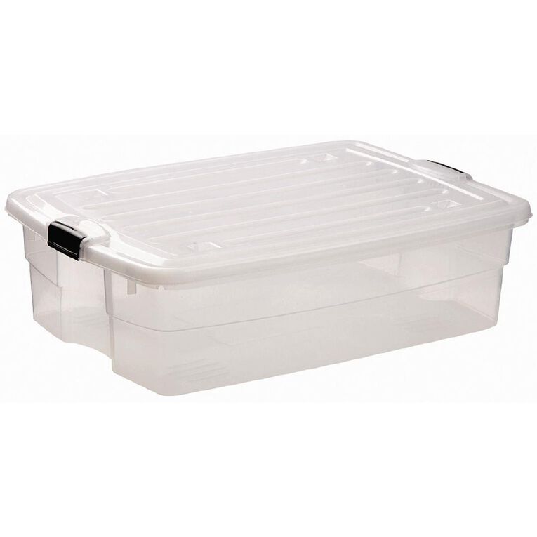 Taurus Underbed Organiser Clear 35L